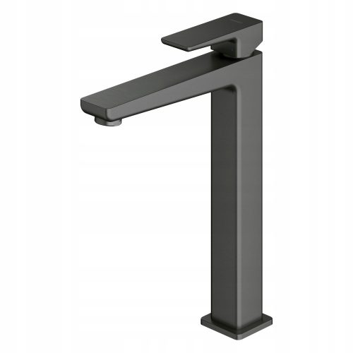 Omnires Parma floor-standing washbasin faucet, black