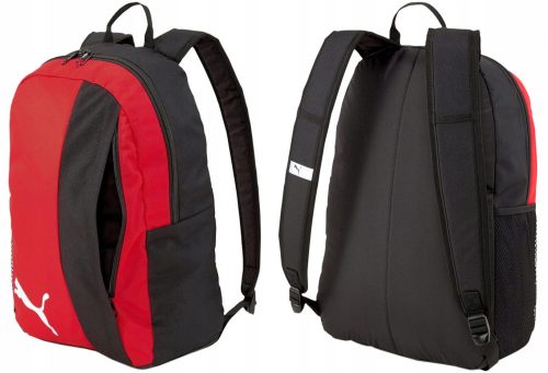  Puma Multi-Compartment School Backpack, Black, Red Tones, 23 Years Old