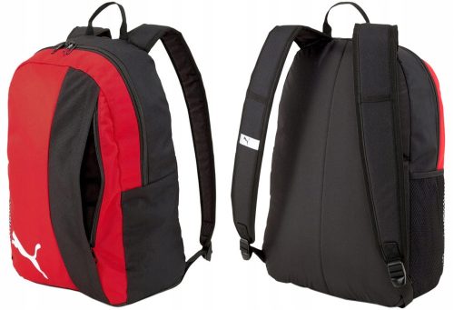  Puma Multi-Compartment School Backpack, Black, Red Tones, 23 Years Old