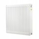 Steel panel radiator Diamond 2500 W white 1200 x 600 x 102 mm - side connection