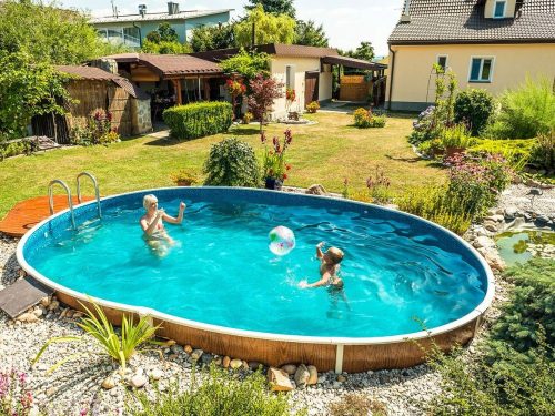 Canadian oval pool Eleston 550 x 370 cm