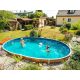 Canadian oval pool Eleston 550 x 370 cm