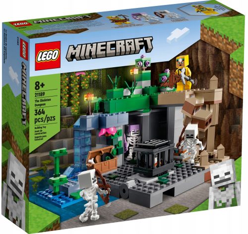  LEGO Minecraft 165363 LEGO Minecraft Skeleton Dungeon Maincraft-Steine Skelette Zombies Minecraft