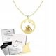  Necklace Gold Little Prince 925 Chain Gift Woman FREE ENGRAVING