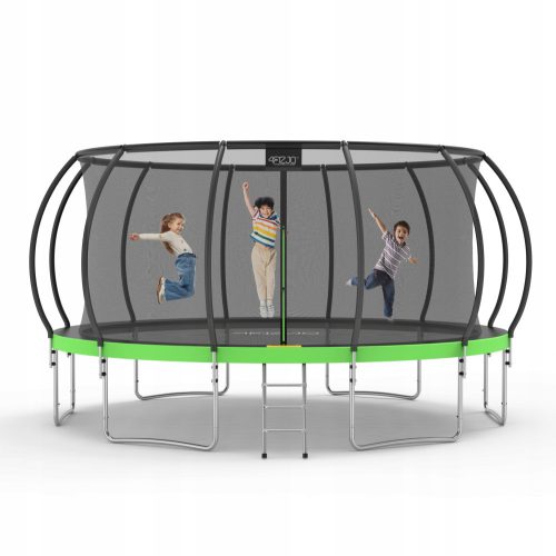 Trampoline with net 4FIZJO 496 cm FT 16 (487-500 cm)