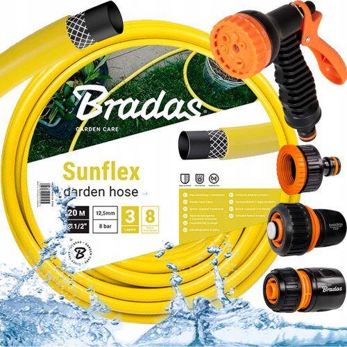  Bradas WMS1/220 SUNFLEX garden hose 1/2" 20 m + 4 more products