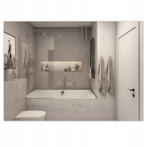 Bathroom mirrors Take a look at the wall mirror, rectangular, 1000 x 700 mm