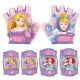  PRINCESS DISNEY BICYCLE PROTECTION KNEE ELBOW + Seven Princess Protective Gloves