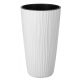  Galicja flowerpot 28 cm x 28 x 49.5 cm diameter 28 cm plastic white