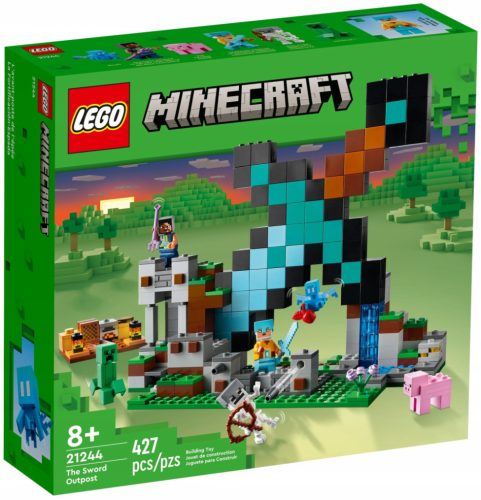  LEGO Minecraft 212440 Minecraft Blocks Game Monster Creeper Animals Pets Children's Day Birthday