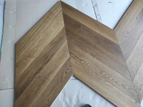 FRENCH HERRINGBONE 14*150*840mm oak parquet, oak