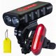  Retoo S103 bicycle light 1800 lm battery + EX3MLY bicycle light 096 200 lm battery