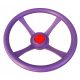 SUN – MOVABLE STEERING WHEEL PLAYGROUND PURPLE RD