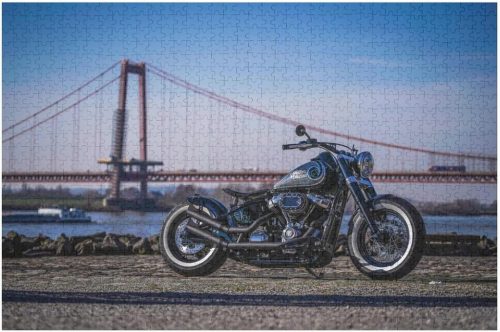  Fun and Stress Relief Harley Motorcycle Puzzle 1000 PCS