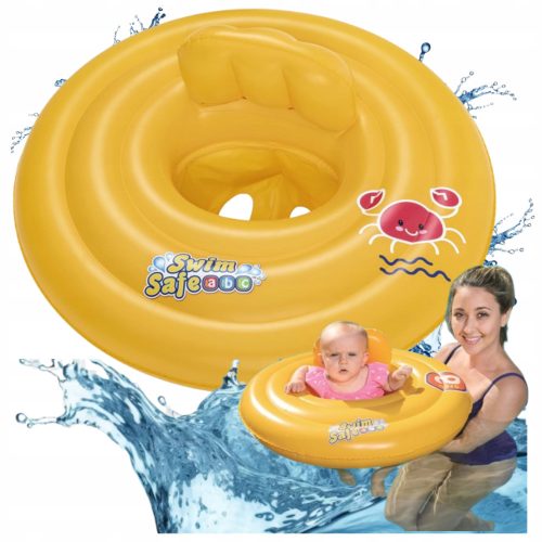 Bestway Swim Safe ABC Schwimmring 69 cm orange