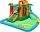 Inflatable water castle, trampoline with 2 slides