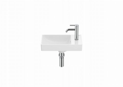 Roca Ona rectangular wall-mounted washbasin