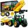  LEGO Technic BRICK SET LEGO TRACTOR WITH TRAILER TECHNIC JOHN DEERE TRACTOR CHRISTMAS GIFT 4213610