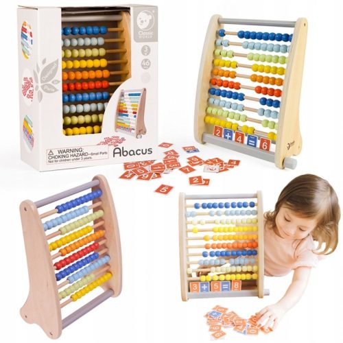  Classic World Abacus Multicolored