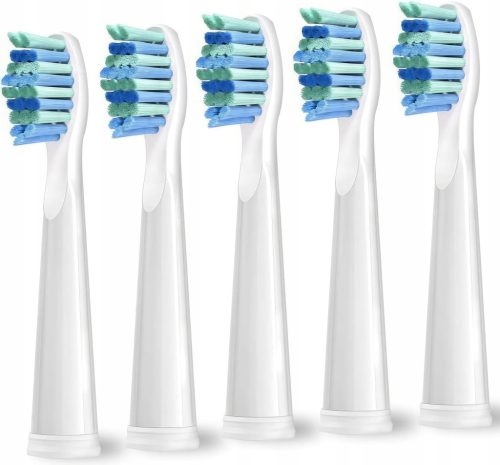  Replacement head for sonic toothbrush Seago SG-575, white, 5 pcs