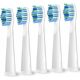  Replacement head for sonic toothbrush Seago SG-575, white, 5 pcs