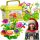  SET BLOCKS FLOWERS GARDEN CONSTRUCTION FLOWERS GARDEN FUN LARGE