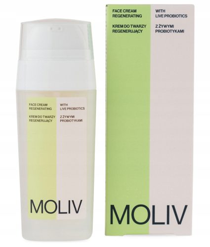  MOLIV Probiotic Face Cream against Impurities 0 SPF Day and Night 30 ml