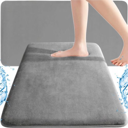 Bathroom Mat, Quick-Drying Absorbent Non-Slip Carpet for Bathroom, Toilet