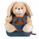  Perletti kindergarten backpack with one compartment for boys and girls. Brown and beige tones, blue tones