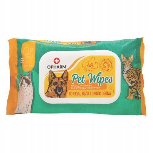  Opharm wet wipes for dogs 48 pcs.