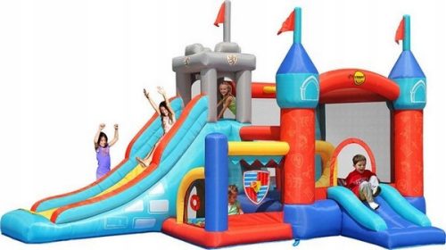 BOUNTAIN CASTLE TRAMPOLINE PLAYGROUND 2 SLIDES