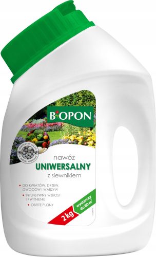  Multi-component fertilizer Biopon Granulate 2 kg 2 l