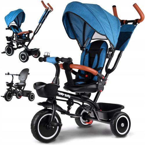  Tricycle Tiny Bike SP0650 ZI Black, Turquoise