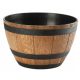  Verdenia flowerpot, 40 cm x 40 x 24.5 cm, diameter 40 cm, plastic in brown and beige tones