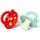  RazBaby Speech Therapy Teether, Multicolored Silicone