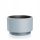  Prosperplast flowerpot, 46.8 cm x 46.8 x 29.5 cm, diameter 46.8 cm, plastic in grey and silver tones