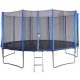 Large trampoline complete with Spartan net, 426 cm