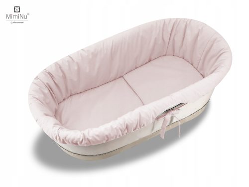  MimiNu Design Gondola/Moses basket set with mattress topper and pillow