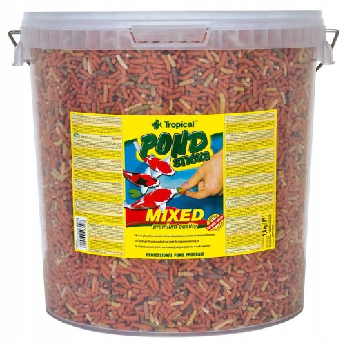  Tropical Pond Sticks Mixed Fish Food 1.6 kg