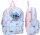 Kindergarten backpack with one compartment, Lilo and Stitch Vadobag, unisex. Shades of blue