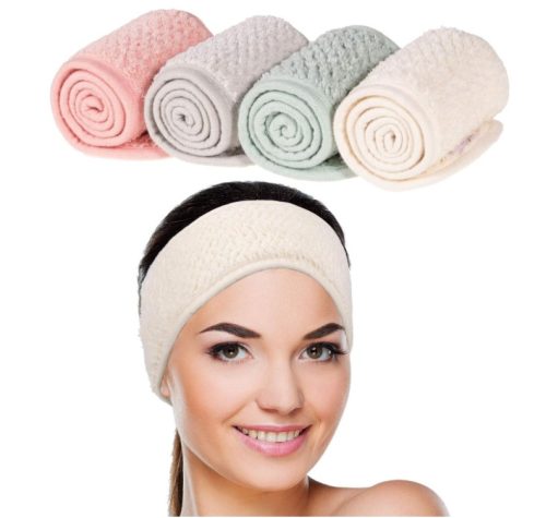  Adjustable Wide Shower Spa Hair Band Set of 4