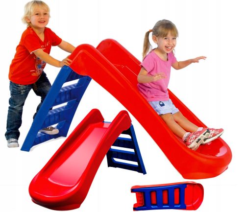 SLIDE FOR CHILDREN 130 cm, FOLDABLE, LARGE SLIDE