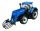  BBURAGO NEW HOLLAND T7.315 HD TRACTOR WITH GRABBER 1:32 NEW METAL MODEL