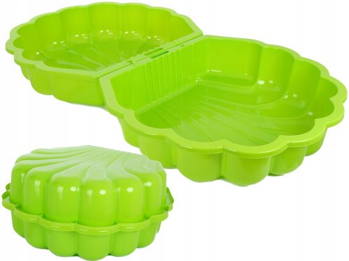 2 pieces Mega Sandpit Shell XXL 218X94cm