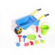 GIANT POLISH WHEELBARROW Wheelbarrow for children + FREE GIFTS + Leszko Set 0402