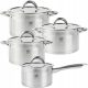 Set de cuisine Karl Hausmann Grace, en acier inoxydable, 8 pièces.
