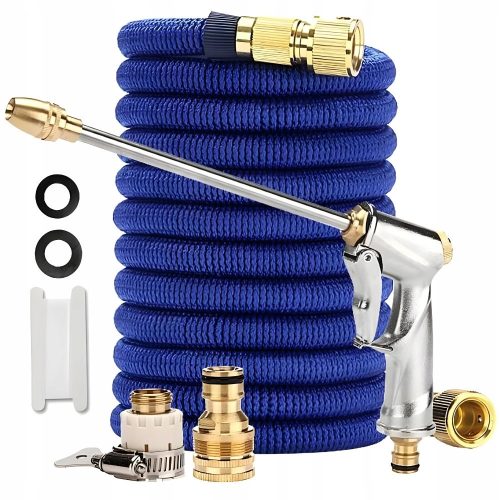  GARDEN HOSE, extendable, 15M-45M, gun, connection