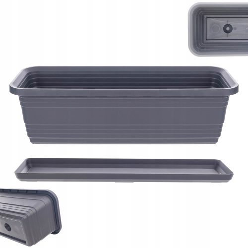  Balcony box 50 x 11.5 cm, plastic