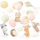  Wall sticker, animals, balloons, 50 x 100 cm, BK8