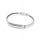  Silver bracelet rigid zircons silver 925